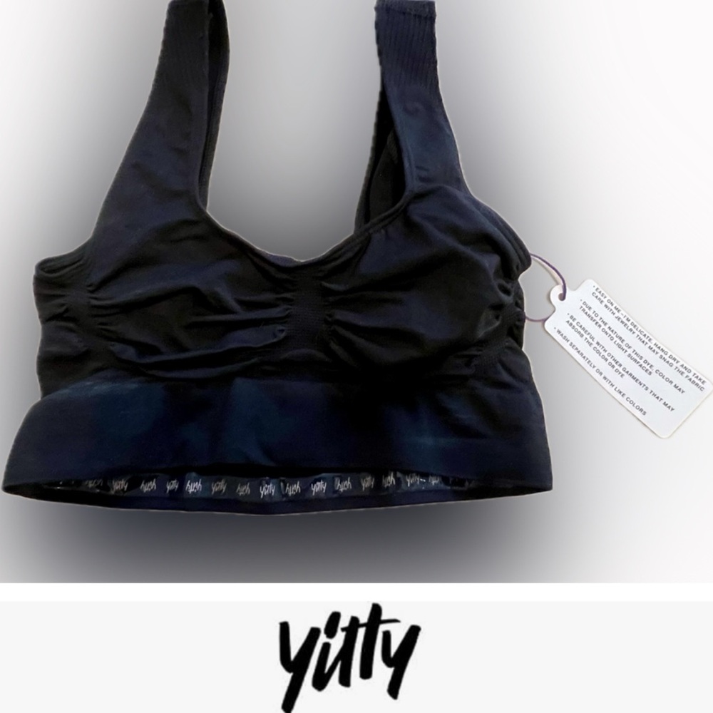 NEW🆕 Shaping Midi Bra with Silicone Band by YITTY | Black | Size XS/S
